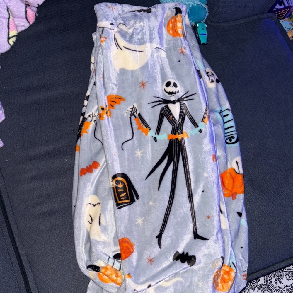 Nightmare Before Christmas Fleece Blanket